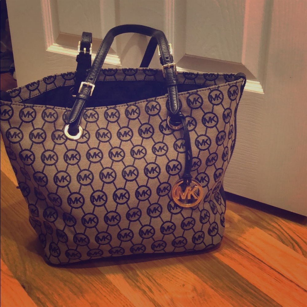 Black and Tan Michael Kors Bag